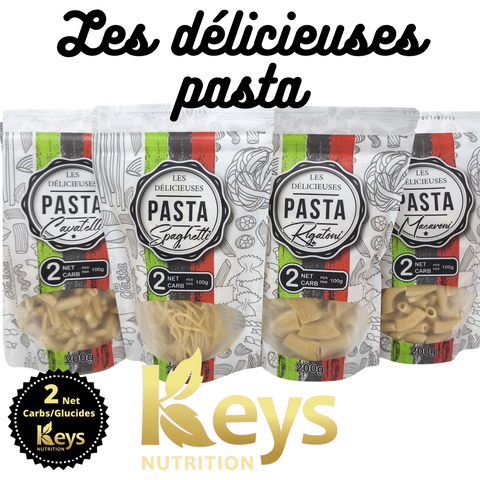 Les délicieuses Pasta - Keys Nutrition - Lasagne CAISSE DE 18 || Les delicieuses Pasta 200g - Lasagne - Keys Nutrition BOX OF 18 LES DÉLICIEUSES