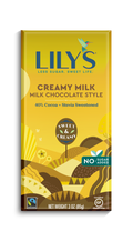 Lily's - Lait crémeux 85g CAISSE DE 12 ||Lily's - Creamy milk 85g BOX OF 12 LILY'S CHOCOLATE