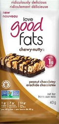 Love Good Fats - Barre aux noix saveur arachide chocolatée 40g||Love Good Fats - bar with nuts chocolate peanut flavor 40g LOVE GOOD FATS
