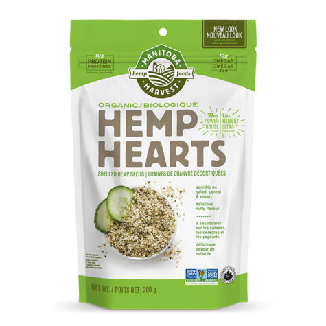 Hemp Hearts - Graines de Chanvre décortiquées||Hemp Hearts - Shelled Hemp Seeds HEMPHEARTS