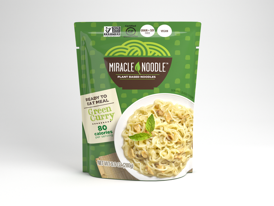 MIRACLE NOODLES - Curry vert 280g||MIRACLES NOODLES - Curry green 280g MIRACLE NOODLES