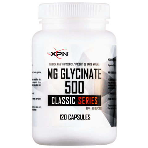 Supplément XPN - Magnésium  Glycinate 500||XPN Supplement -Glycinate Magnesium 500 XPN