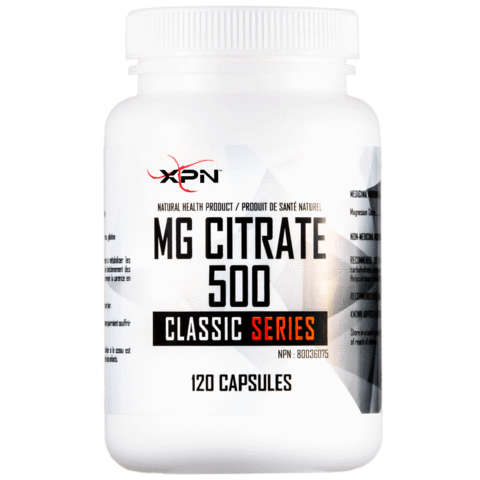 Supplément XPN - Magnésium Citrate 500 - Keto Québec||XPN Supplement - Magnesium Citrate 500 - Keto Quebec XPN