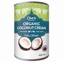 Cha's - Lait ou Crème de coco biologique 400ml||Cha's - milk or coconut cream 400ml organic CHA'S