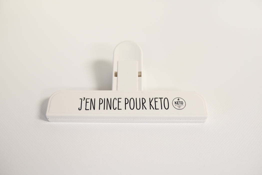 Keto Québec - Grande pince blanche||Keto Quebec - Large white clip KEYS NUTRITION