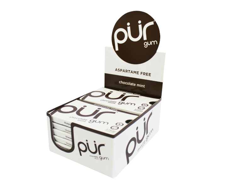 PÜR Gum - Gomme à mâcher (9 morceaux) - Keto Québec||Pure Gum - Chewing gum (9 pieces) - Keto Quebec PÜR GUM