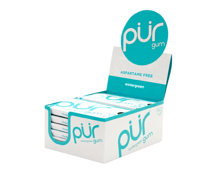 PÜR Gum - Gomme à mâcher (9 morceaux) - Keto Québec||Pure Gum - Chewing gum (9 pieces) - Keto Quebec PÜR GUM