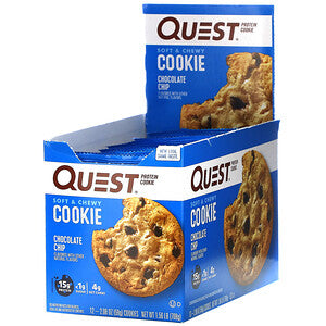 Quest Nutrition - Boîte de 12 Biscuits Protéinées ||Quest Nutrition -Protein Cookies 12/Box QUEST NUTRITION