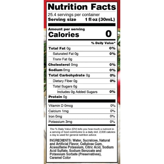 Skinny Syrups - Sirops Collection Dessert 750ml||Skinny Syrups - Dessert Collection Syrups 750ml SKINNY SYRUPS
