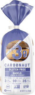 Carbonaut - Bagel Bleuet Citron 6/CAISSE|| Carbonaut-Bagel Blueberry Lemon 6/BOX CARBONAUT