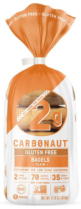 Carbonaut-Bagel Nature 6/CAISSE||Carbonaut-Bagel Plain 6/BOX CARBONAUT