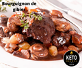 Boîte de repas surgelée prêt à manger Keto 2.0  (10g et moins de glucides nets)||Box of frozen meals ready to eat Keto 2.0 (10g net carbs and less) KEYS NUTRITION