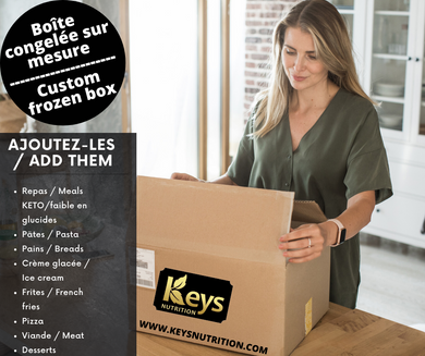 Boite personnalisée SUR MESURE - Keys Nutrition
