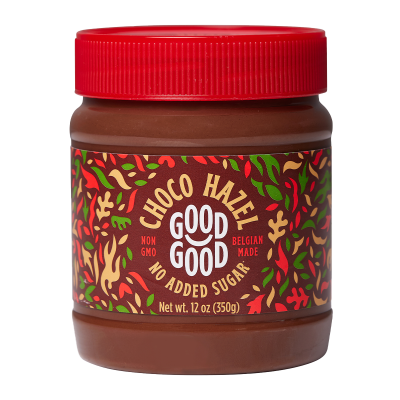 Good Good - Tartinades chocolaté au noisette 350g||Good Good - Choco Hazel Spread 350g GOOD GOOD