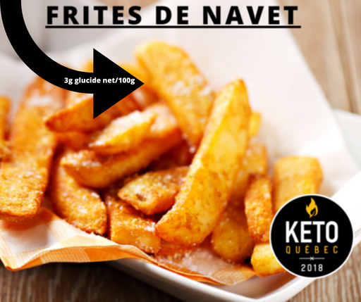 La Boîte à Frites de Navet - Keto Québec||The Box Turnip Fries - Keto Quebec KEYS NUTRITION
