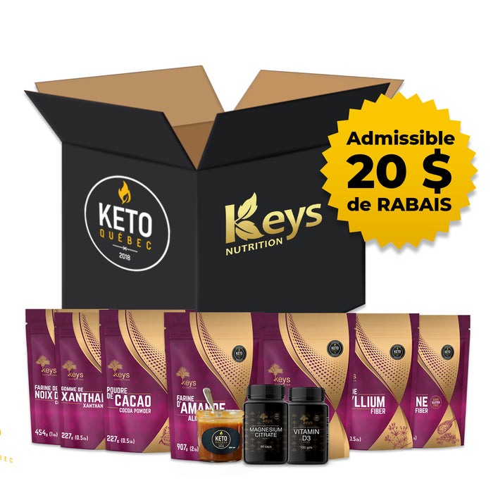 Boite des Essentiels Keys Nutrition KEYS NUTRITION