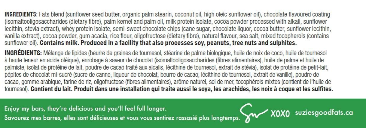 Love Good Fats - Menthe et pépites de chocolat 39g||Love Good Fats - Mint Chocolate Chip 39g LOVE GOOD FATS
