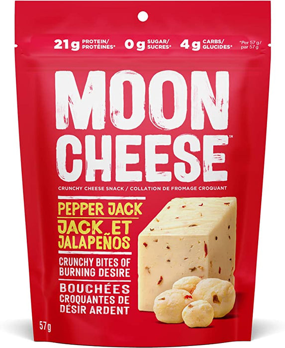 Moon Cheese - Pepper Jack 57g||Moon Cheese - Pepper Jack 57g MOON CHEESE
