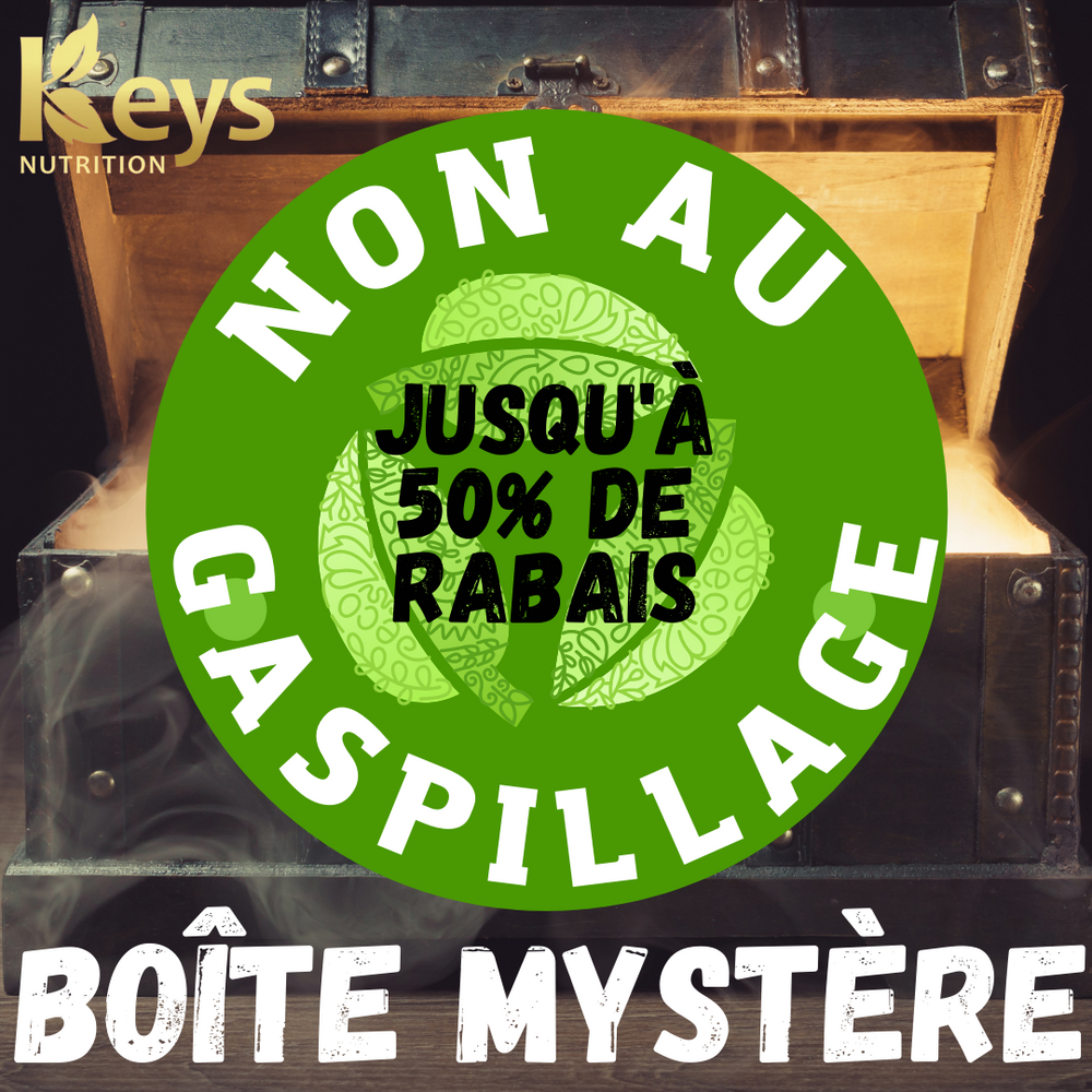 Boîte mystère Keys Nutrition || Keys Nutrition Mystery Box KEYS NUTRITION
