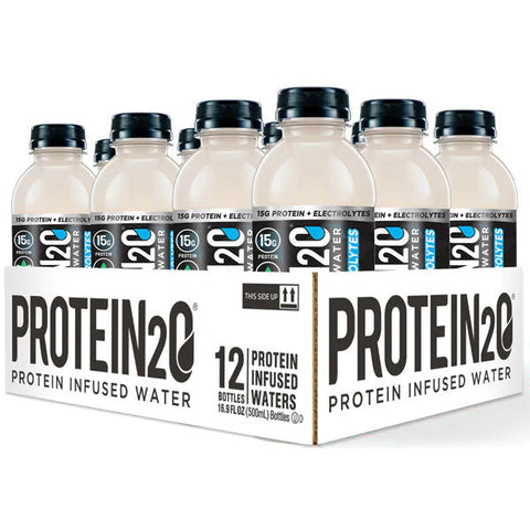 Protein2o - Eau infusée de protéines - Fruit tropicaux et coconut + Electrolytes - CAISSE DE 12 || Protein2o - Protein infused water - Tropical fruit and coconut + Electrolytes- BOX OF 12 Protein2o