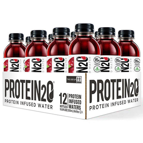 Protein2o - Eau infusée de protéines - Cerise - CAISSE DE 12 || Protein2o - Protein infused water - Cherry- BOX OF 12 Protein2o