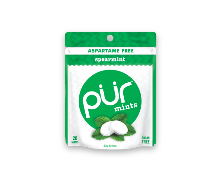 PÜR - Petites menthes (20 morceaux)||PUR - Small mints (20 pieces) PÜR GUM