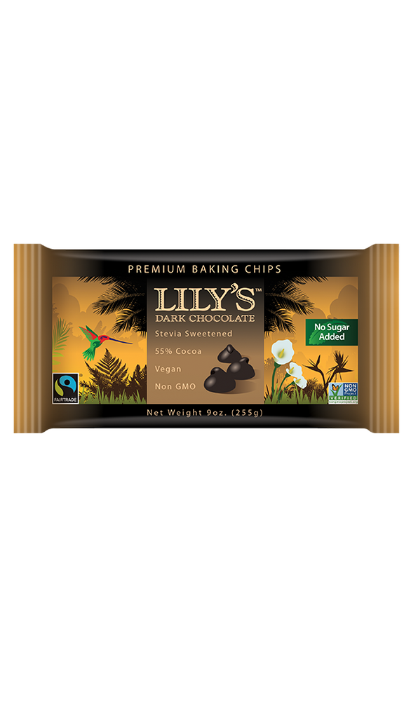 Lily's - Brisures de chocolat pour cuisson 55% 255g (NT)||Lily's - Baking Chocolate Chip 55% 255g (NT) LILY'S CHOCOLATE